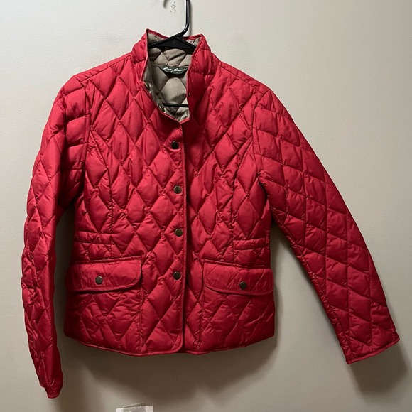 Eddie Bauer 550 Fill Power Quilted Goose Down Women’s Jacket size small petite - Picture 2 of 7